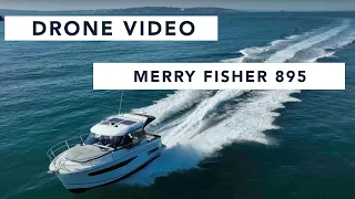 Merry Fisher 895 Drone video for boat by Parker Adams Boat Sales - Stunning Devon Coastline