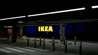Hey there Delilah but it's playing in empty Ikea parking lot