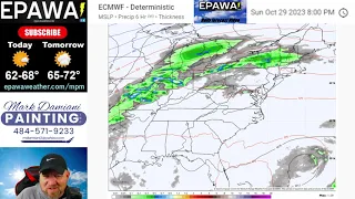 Tuesday October 24th, 2023 video forecast