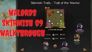 Stronghold Warlords   Skirmish Trail of a Warrior 09   Challenging Playthrough