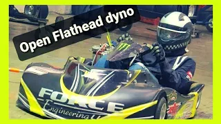 Open Flat Head Kart Chassis Dyno Test | Briggs & Stratton | Stroker