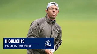 Rory McIlroy Hits 1-Under Par 69 | Round 3 | 2023 PGA Championship