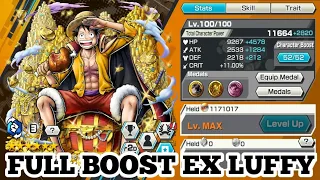 FULL BOOST EX LUFFY GAMEPLAY