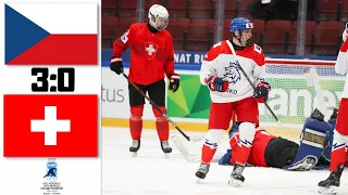 CZECHIA VS SWITZERLAND HIGHLIGHTS IIHF WORLD CHAMPIONSHIP U18 2024