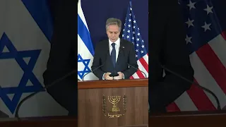 Secretary of State Blinken arrives in Tel Aviv