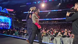 Roman Reigns Wrestlemania XL Entrance #wwe #wrestling #wrestlemania #romanreigns