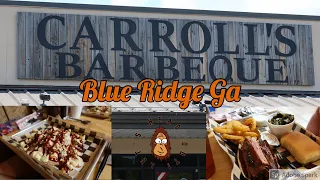 Carroll's BBQ Food Review | Blue Ridge Georgia