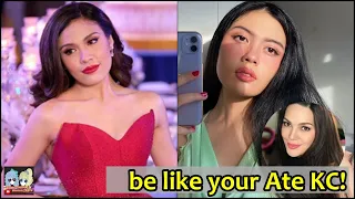 Frankie Pangilinan fires back basher told her to be like KC Concepcion.