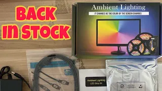 Ambient Light Strip Back in Stock to Buy