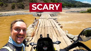 CRAZY WOODEN BRIDGES in Abra! Philippines Backdoor Motor Travel!