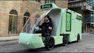 ePack: The Revolutionary Pedal-Powered Electric Delivery Truck