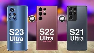 Samsung Galaxy S23 Ultra Vs Samsung Galaxy S22 Ultra Vs Samsung Galaxy S21 Ultra | S Series Compared