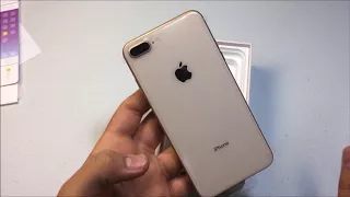 Iphone 8 plus Unboxing and First Impressions