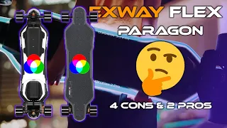 Exway Flex: Paragon. My Thoughts 2 Pros and 4 Cons. #eskate #esk8 #electricskateboard