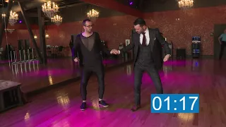 Speed Dance Instruction with Maks & Val Chmerkovskiy, and Tony Dovolani from Dancing With the Stars