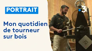 Portrait de Ludovic : mon quotidien de tourneur sur bois