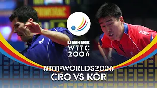 Zoran Primorac vs Oh Sang Eun | 2006 World Table Tennis Championships (MT QF)