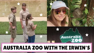 Australia Zoo With The Irwin’s! | Rachel Clare