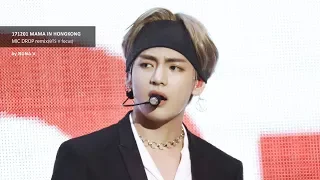 171201 마마 홍콩(MAMA in HONGKONG) - MIC DROP Remix / BTS V focus / 방탄소년단뷔 / 4K직캠