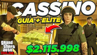 COMO FAZER O GOLPE DO CASSINO JEITO MAIS FÁCIL + DESAFIO DE ELITE - GUIA COMPLETO GTA 5 ONLINE