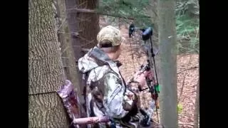 AWESOME Youth Archery Hunt! First Bow Kill!