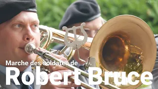 German army band plays King Robert march live (Marsch der Soldaten des Robert Bruce )
