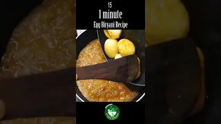 Egg Biryani Recipe - 1 minute Recipe Showing #Shorts #PuviyaKitchen