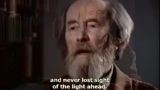 Alexandr Solzhenitsyn INTERVIEW - Part 1 - "Live Not By Lies"