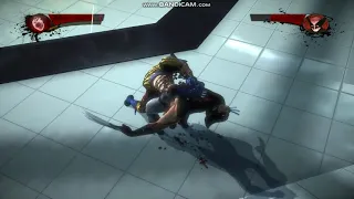 x men origins wolverine bonus game-play pt 03 x force wolverine vs classic wolverine brutal fight