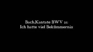 Johann Sebastian Bach, Kantate BWV 21, Ich hatte viel Bekümmernis