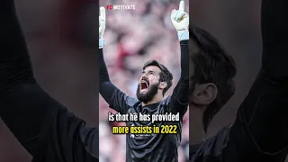 Alisson Becker has MORE Assts Than Jack Grealish In 2022 😱 #football #shorts