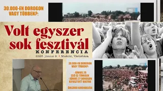 Volt egyszer sok fesztivál - Konferencia // A fekete bárányok korszaka