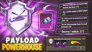 PAYLOAD POWERHOUSE ACHIVEMENT IN THE EASIEST WAY || HOW TO COMPLETE PAYLOAD POWERHOUSE ACHIVEMENT