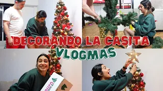 DECORAMOS LA CASA DE NAVIDAD🎄 | Vlogmas 2022  ✨