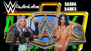 WWE 2K22  [MITB PPV] Universe Mode S1EP4 Candice Lerae Vs Sasha Banks SD Women's Championship