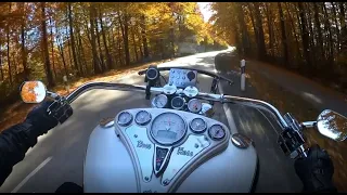 Boss Hoss Goldener Oktober Herbsttour 2021 im 5-Seen-Land autumn ride cruising in Bavaria