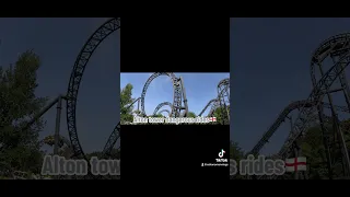 Alton tower Rollercoaster rides ,uk .🎢