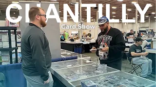 Spending $19,000+ On Sports Cards At The Chantilly Card Show! Card Show Vlog!! Huge PC Pickup!