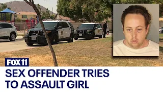 Sex offender breaks into Riverside elementary school campus, tries to assault girl in bathroom: PD