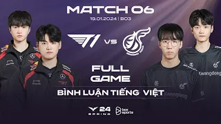 T1 vs KDF | Full Game 1, 2 | Bình Luận Tiếng Việt | LCK Mùa Xuân 2024