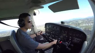 Circuit | Miss approach | Cessna 172 | ATC Audio