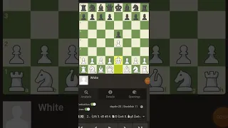 I HAVE ACHIEVED COMEDY #shorts #chess #viral #chessshorts #bongcloud