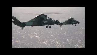 French Army ALAT EC665 Tigre footages compilation