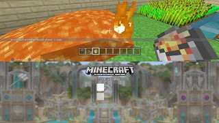 Minecraft: PlayStation zamek  vs zamek