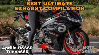 Aprilia RS660 Best Ultimate Exhaust Sound Compilation Tuono 660