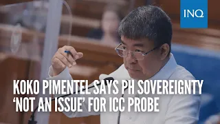 Koko Pimentel says PH sovereignty ‘not an issue’ for ICC probe