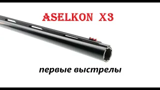 Aselkon X3 Extra Black первые выстрелы и сравнение с Breda Xanthos Black.