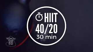 Interval Timer With Music | 40 sec rounds 20 sec rest | Mix 101