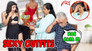 MY STRICT MOM & DAD REACTS TO MY SEXY OUTFITS ft. Urbanic!!☠️☠️ *Band Baj Gai *🩴