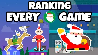 Ranking EVERY Google Santa Tracker Game (As of 2023)